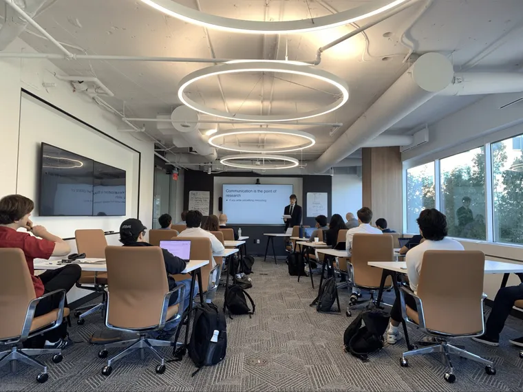 A talk during the Longitude DC Intensive